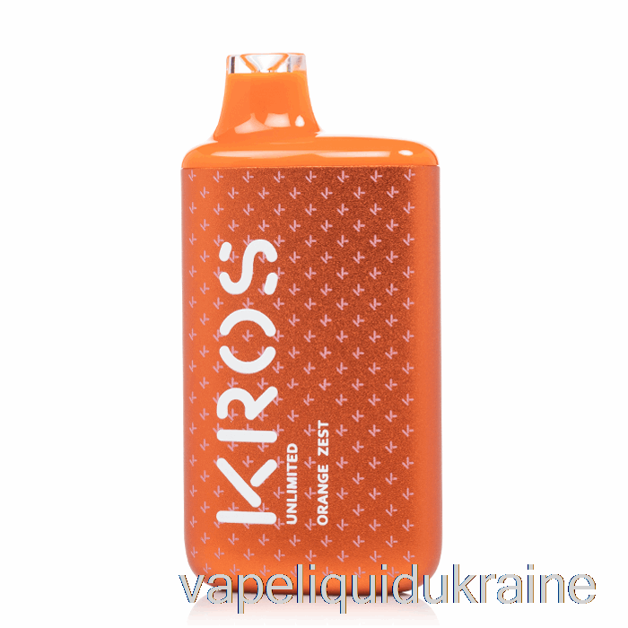 Vape Ukraine KROS Unlimited 6000 Disposable Orange Zest